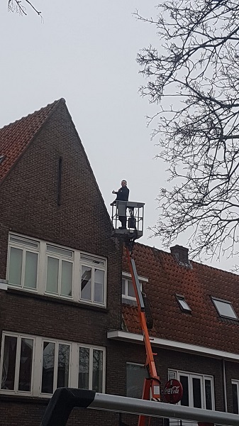  stormschade dak Rhenen